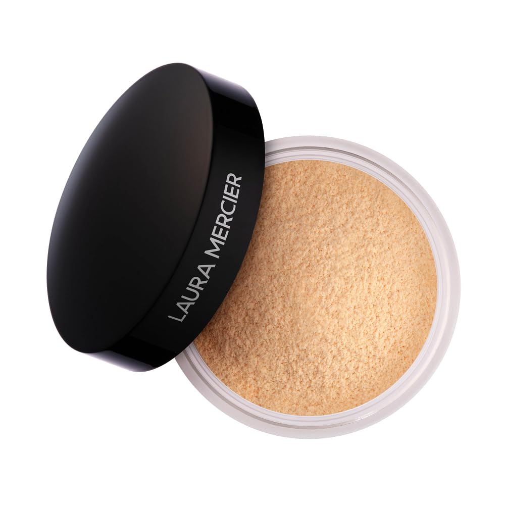 Laura Mercier Translucent Loose Setting Powder, Medium Skin Tones, Translucent Honey Mini Size