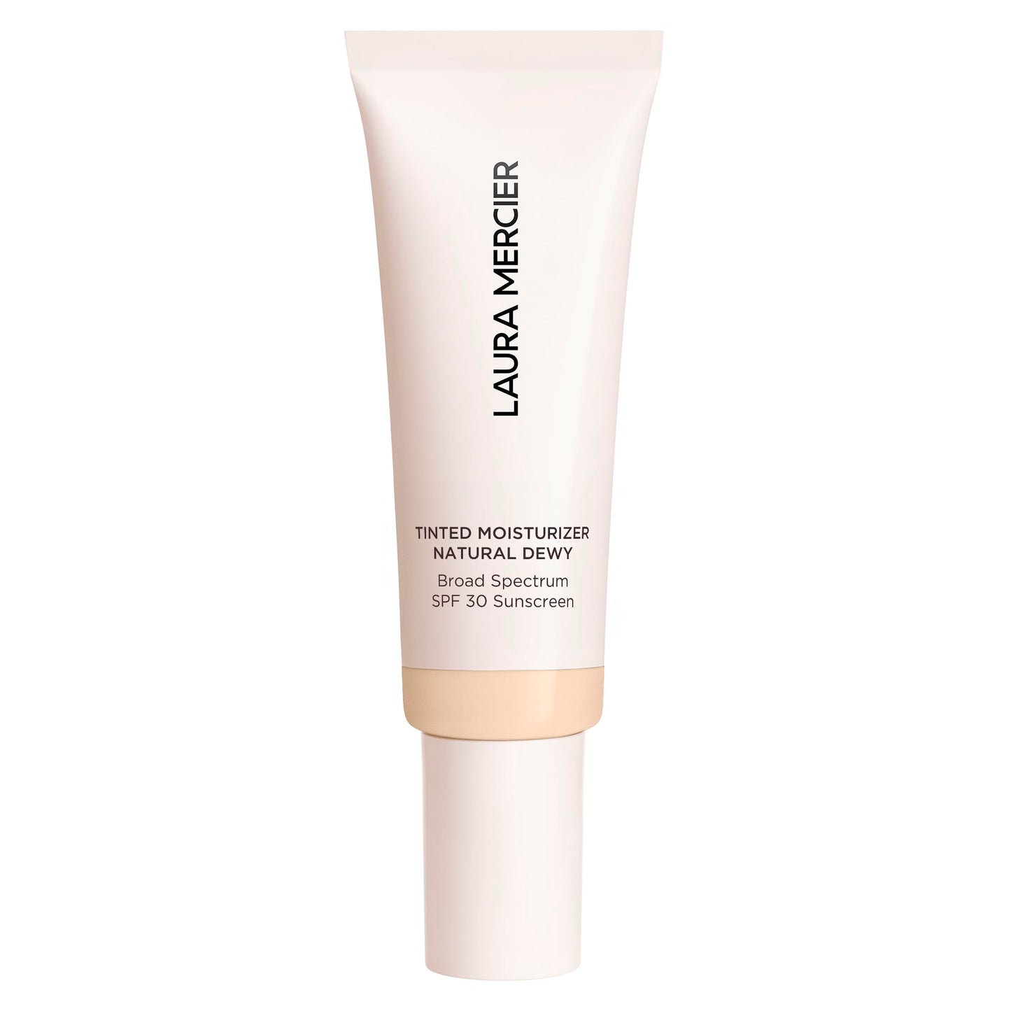 Laura Mercier Tinted Moisturizer Natural Dewy with SPF 30: 24HR+ Hydration, Long Lasting, Sheer to Light, Buildable Coverage, Dewy Finish, Improve Skin Tone and Texture, Skin Tint