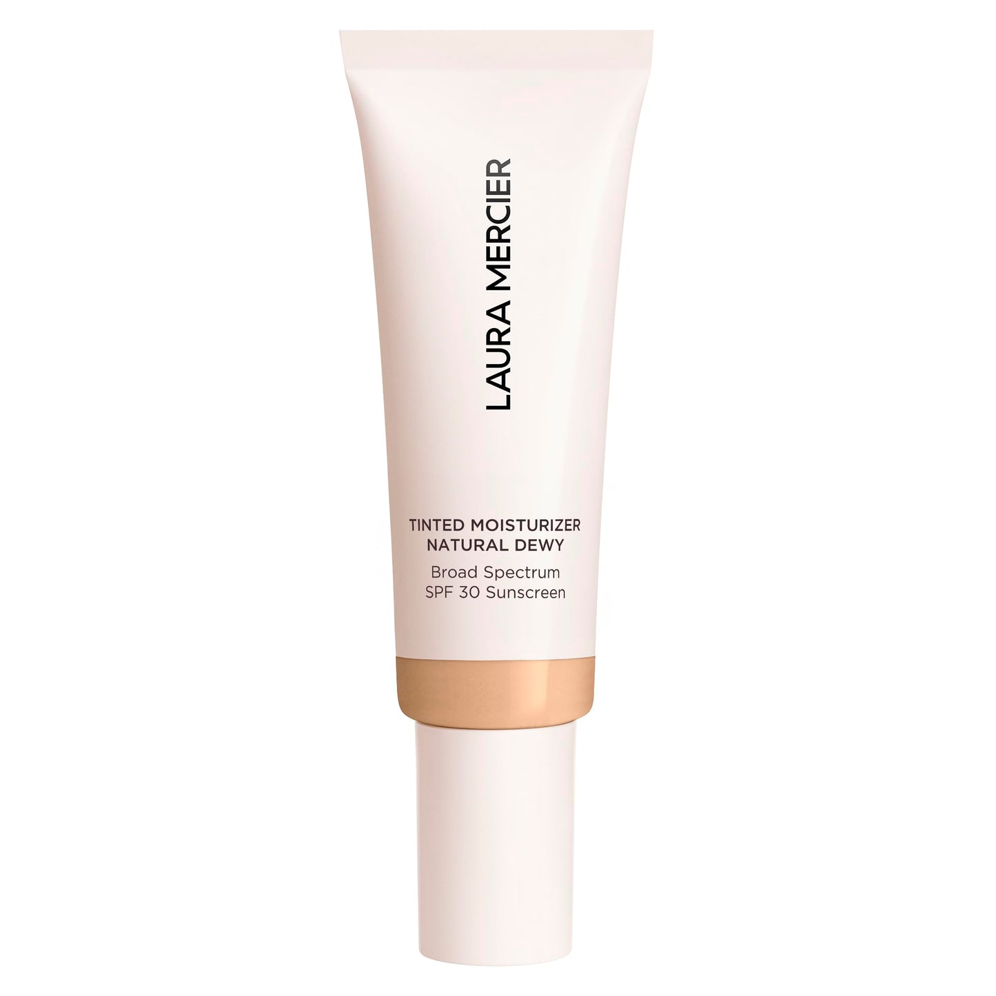 Laura Mercier Tinted Moisturizer Natural Dewy with SPF 30: 24HR+ Hydration, Long Lasting, Sheer to Light, Buildable Coverage, Dewy Finish, Improve Skin Tone and Texture, Skin Tint
