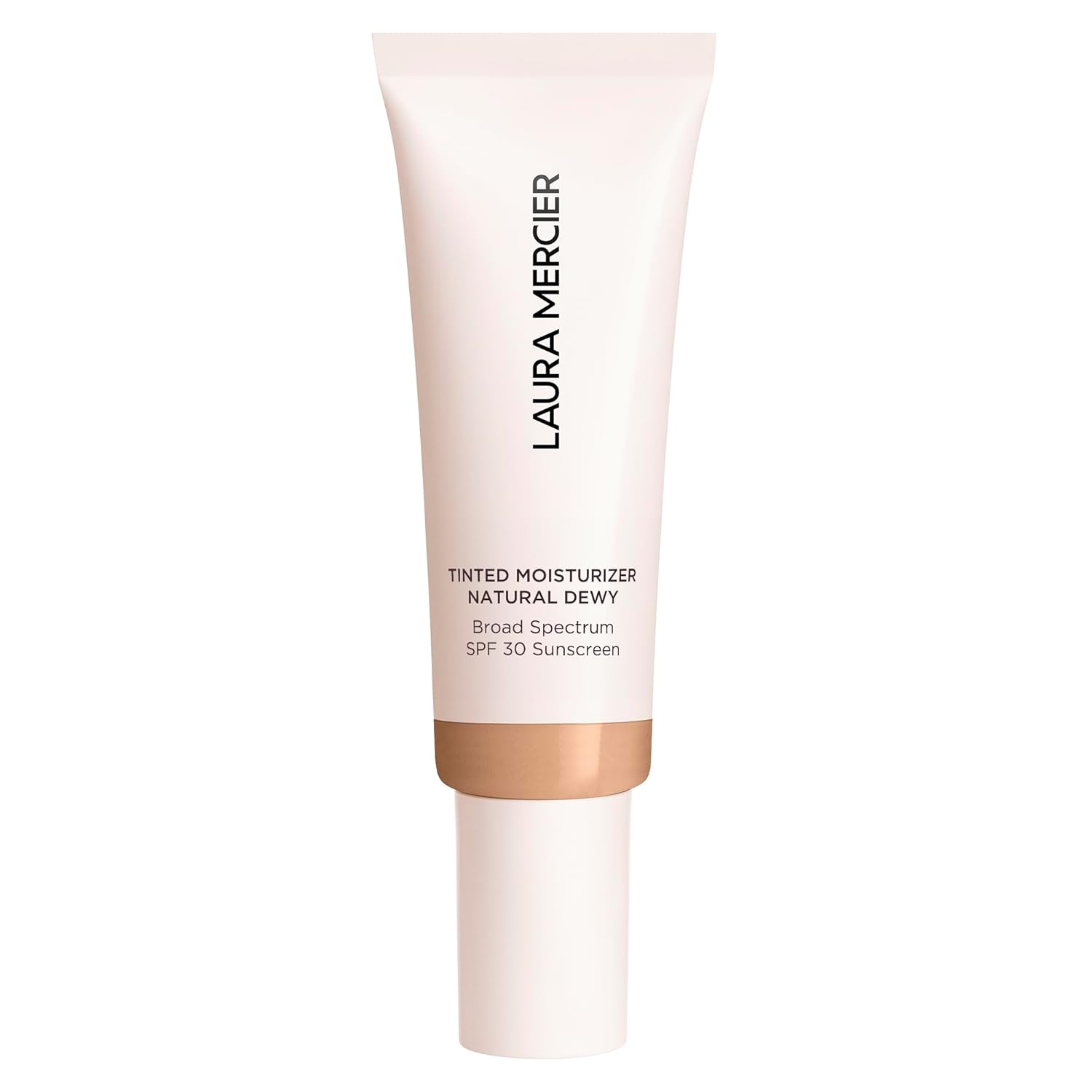 Laura Mercier Tinted Moisturizer Natural Dewy with SPF 30: 24HR+ Hydration, Long Lasting, Sheer to Light, Buildable Coverage, Dewy Finish, Improve Skin Tone and Texture, Skin Tint