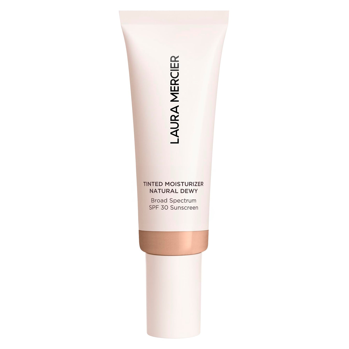 Laura Mercier Tinted Moisturizer Natural Dewy with SPF 30: 24HR+ Hydration, Long Lasting, Sheer to Light, Buildable Coverage, Dewy Finish, Improve Skin Tone and Texture, Skin Tint