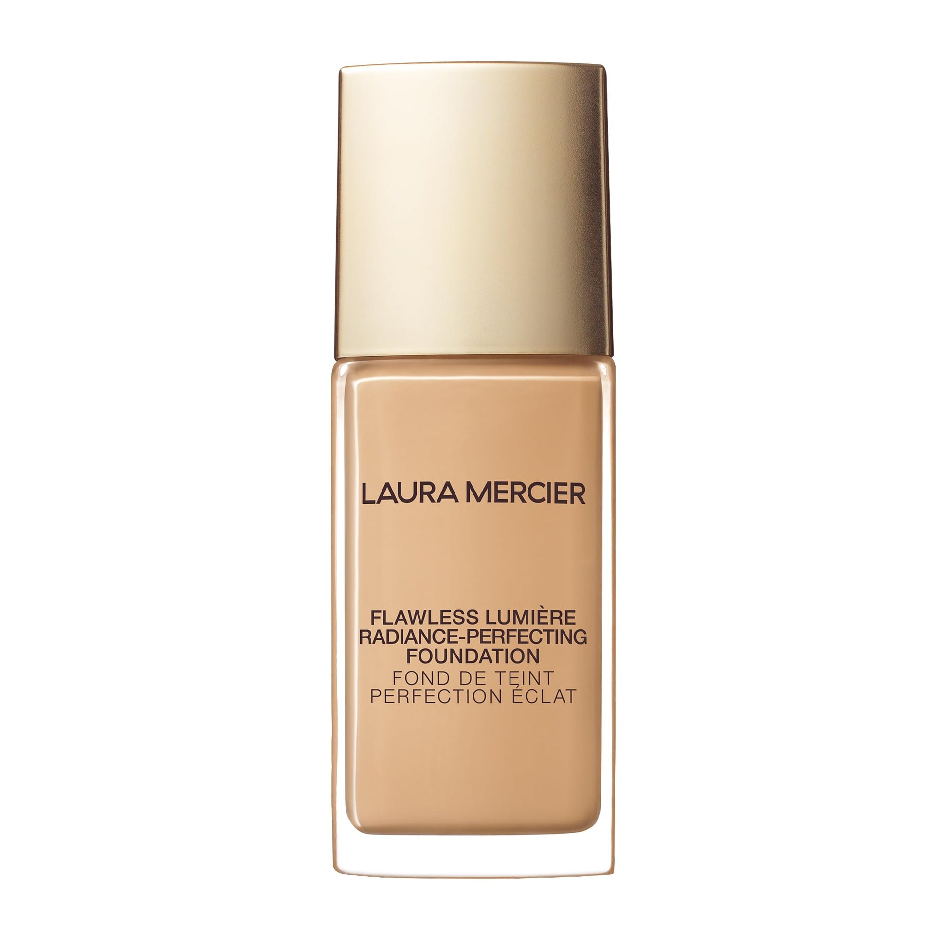 Laura Mercier Flawless Lumière Foundation, 15HR Hydration, Medium to Full Coverage, Breathable Formula, Improves the Look of Dull and Dry Skin, Luminous Finish, Non-Comedogenic, Vitamin C Infused