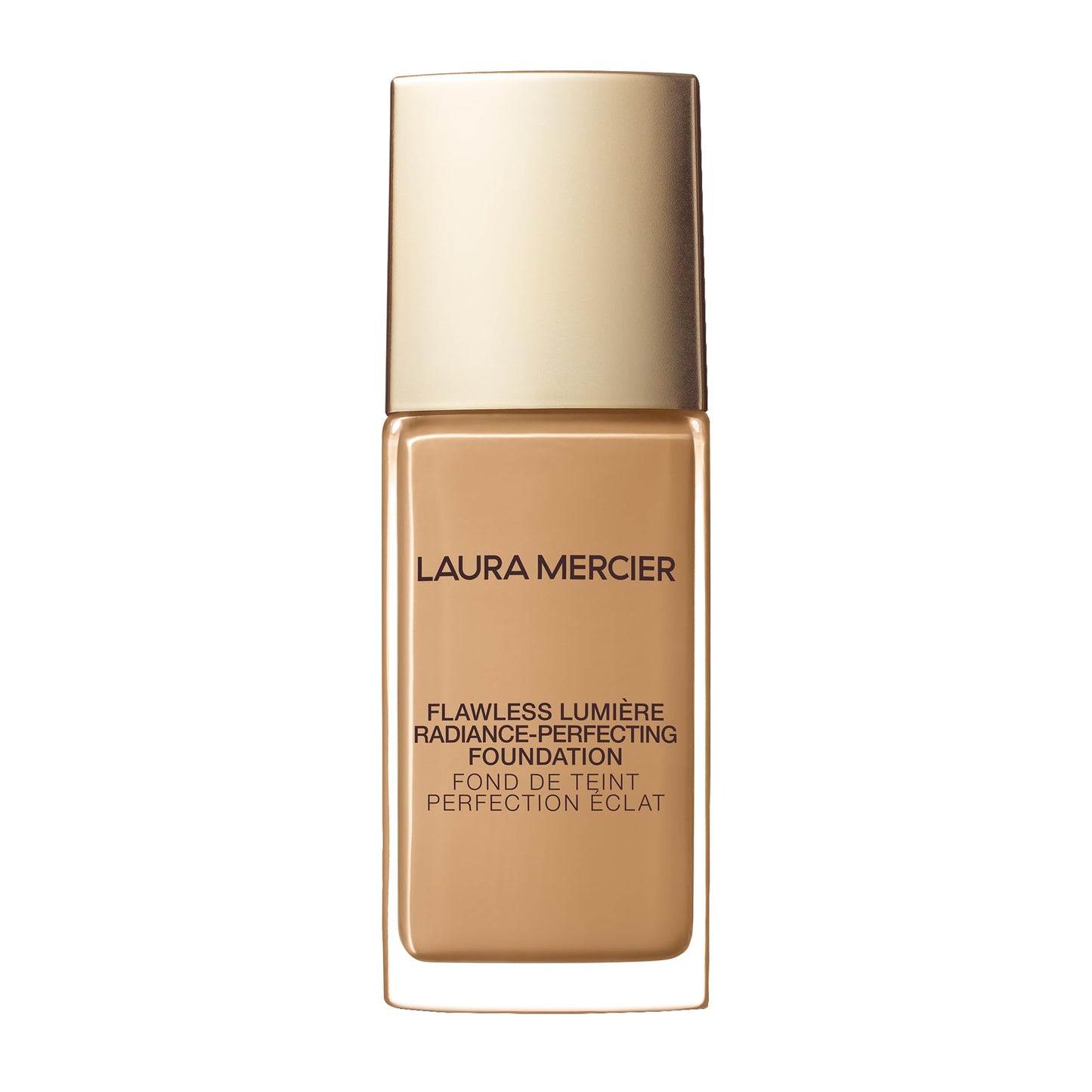 Laura Mercier Flawless Lumière Foundation, 15HR Hydration, Medium to Full Coverage, Breathable Formula, Improves the Look of Dull and Dry Skin, Luminous Finish, Non-Comedogenic, Vitamin C Infused
